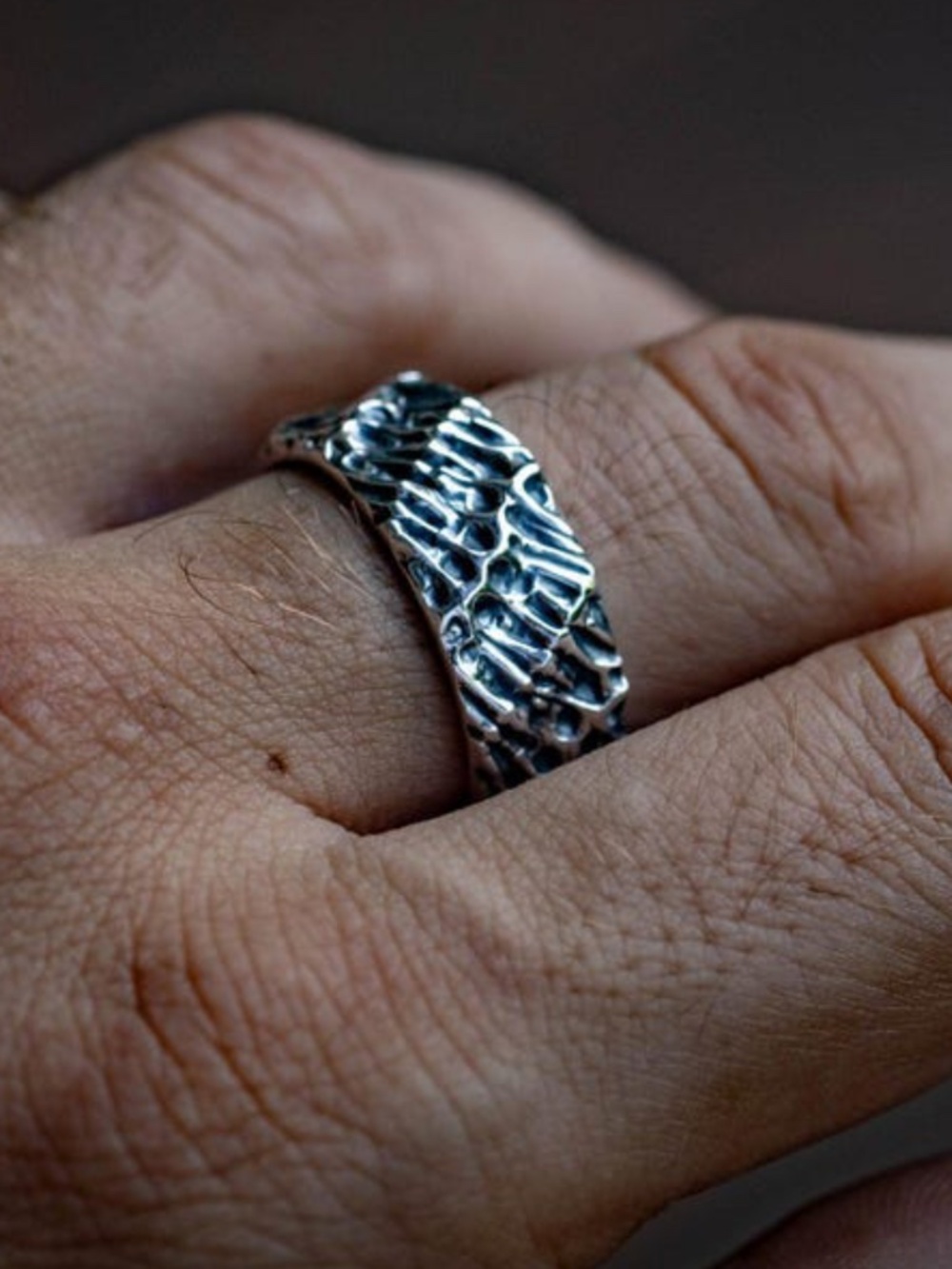 Bague en argent - Picture 3 of 5